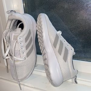 Adidas white toddler sneakers